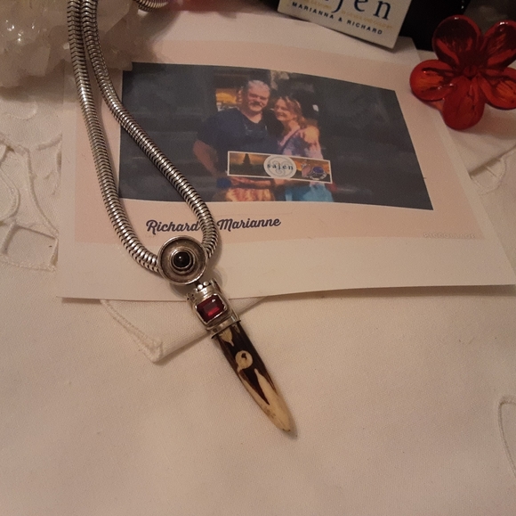 VINTAGE SAJEN 925 SOLID STERLING SILVER AFRICAN MUDD BEAD SLIDE - Picture 15 of 17